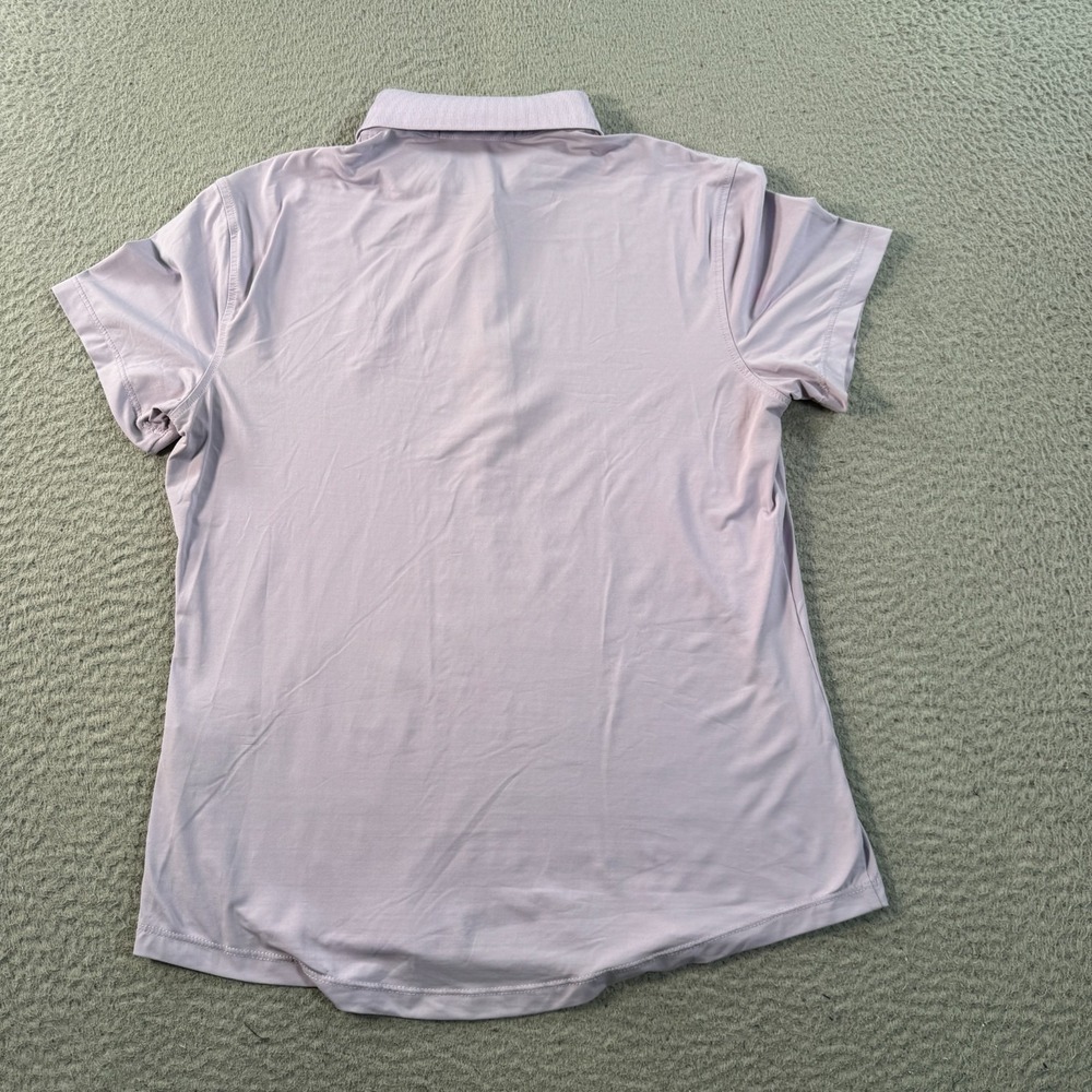 Greyson Polo Shirt Womens Medium Purple Ocean Reef Golf Club Performance Stretch - Picture 2 of 12